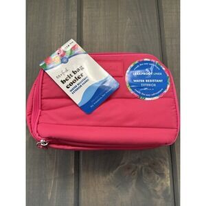 Fit & Fresh Belt Bag Cooler Crossbody‎ Lunch Bag Pink
